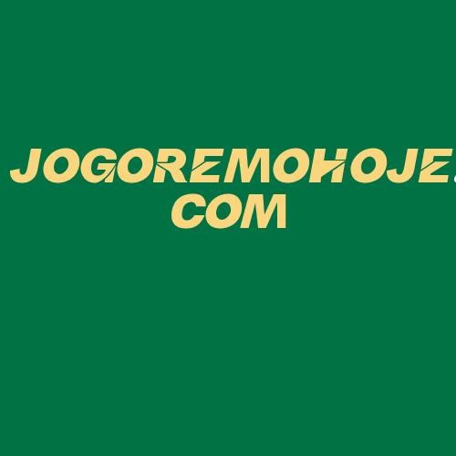 Logo da JOGOREMOHOJE